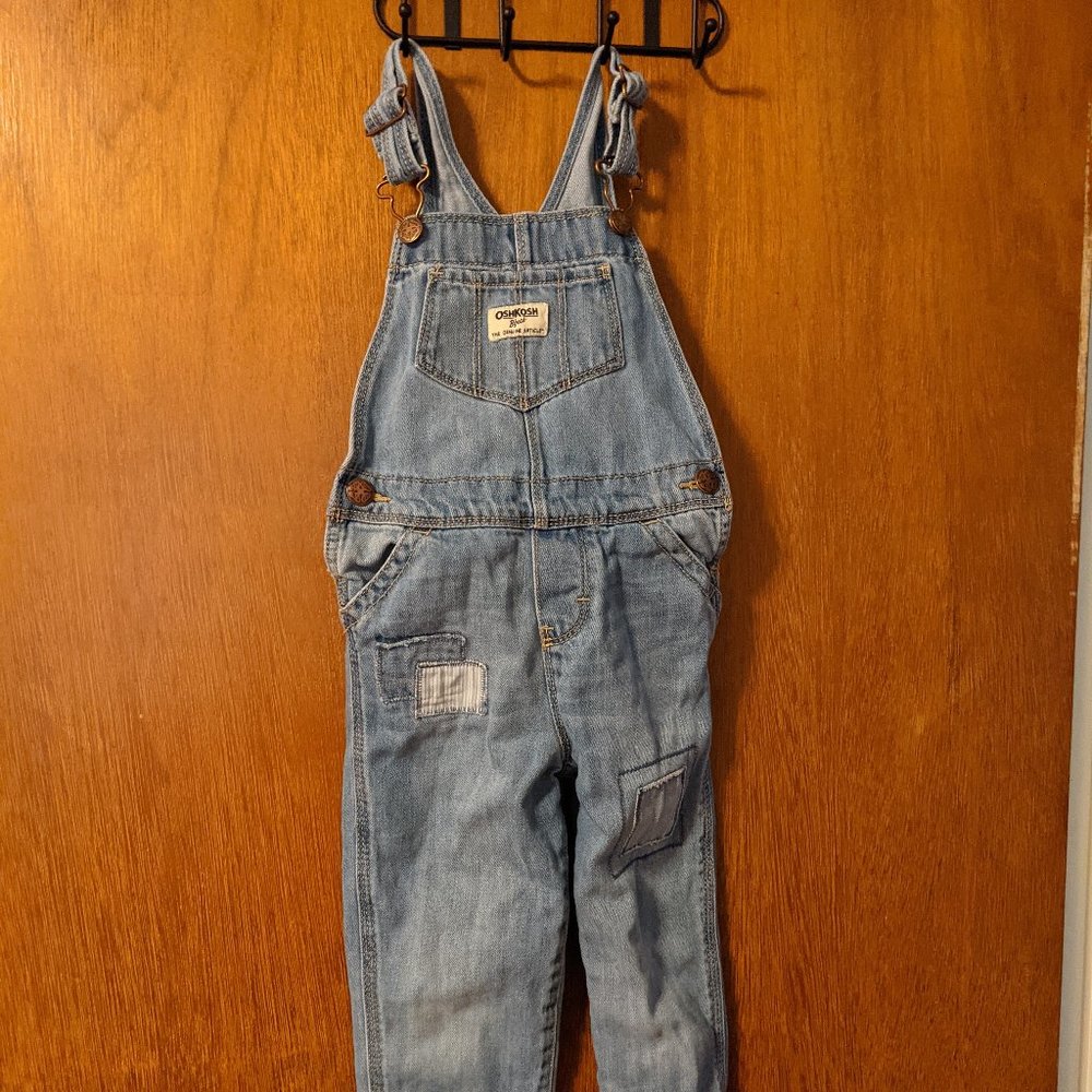 Toddler girl 4t Bib Jean overalls